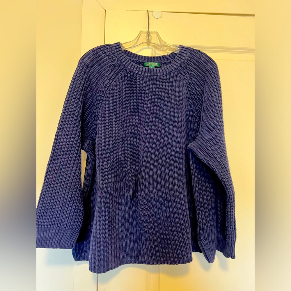 Navy Ralph Lauren cotton sweater